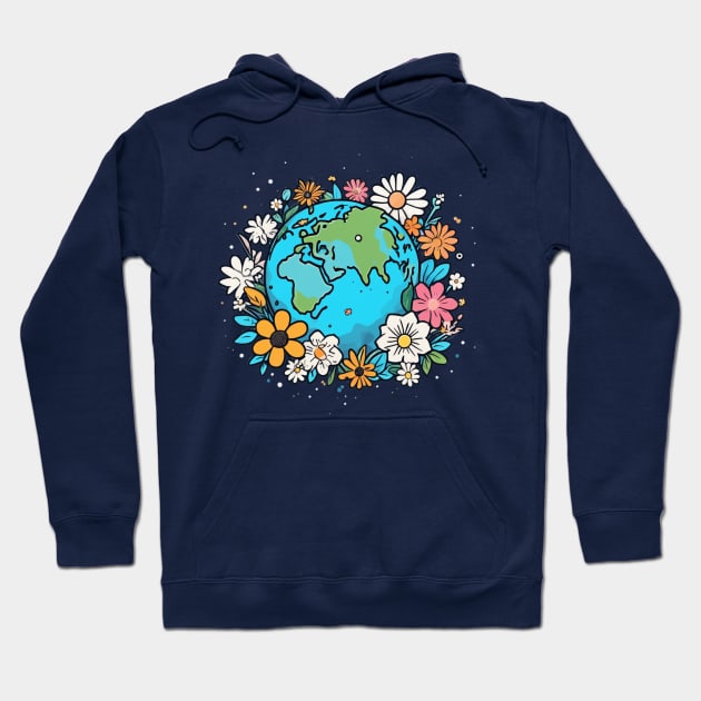 Earth Beauty Hoodie by Abiya Design Hive